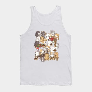 Chubby Cat Kuih Kapit Workshop Tank Top